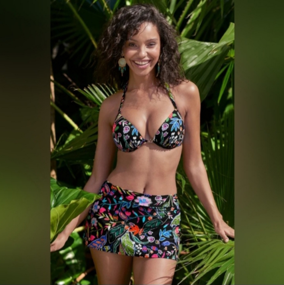 VENUS Aruba Swim Skirt, Midnight Elegance, size 12